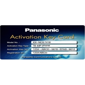 Activation Key Card máy nhánh SIP IP PANASONIC KX-NCS4716